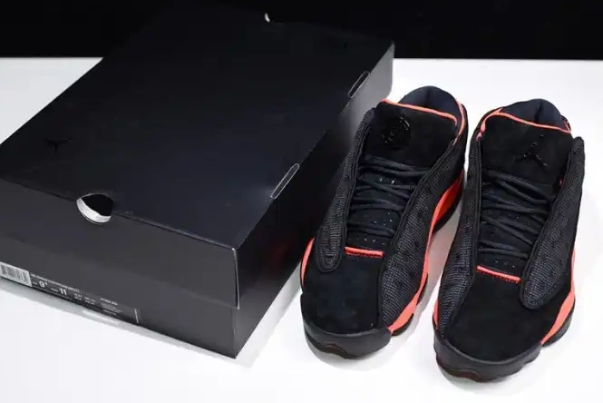 Rep Black AT3102-006 Infrared 13 Low Clot x Jordan Air 0520